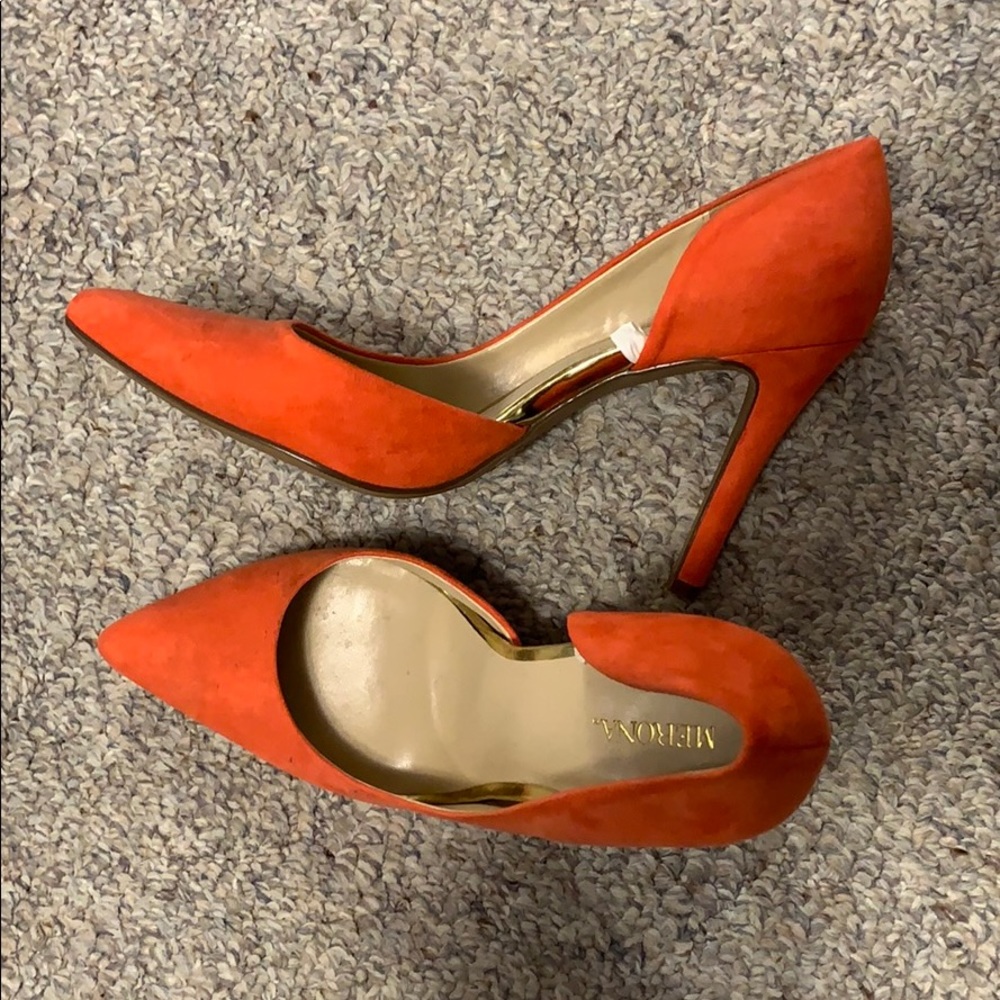 Merona adorable coral pumps 😍